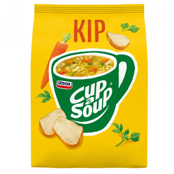 Unox Cup-a-Soup Vending Kip (4 zakken)