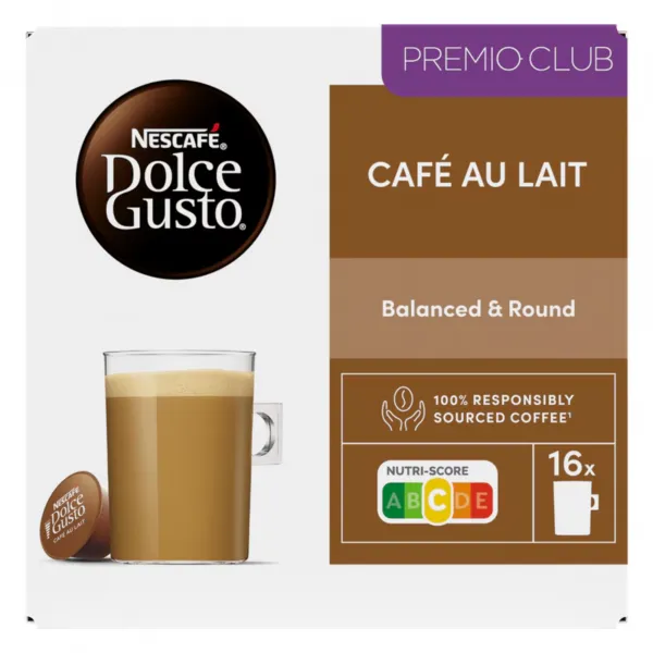 Nescafe Dolce Gusto Café Au Lait (3x 16 cups)