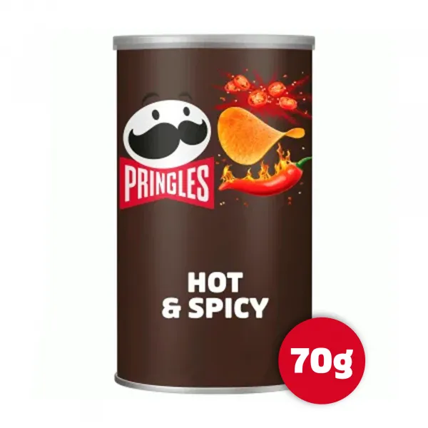 Pringles Hot & Spicy (12x 70gr)