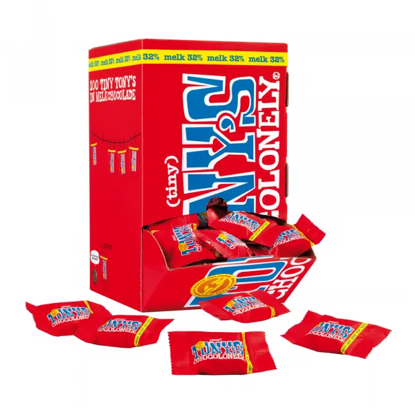 Tony’s Chocolonely Tiny Tony’s Melkchocolaatjes (900 gr)