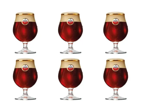 Amstel Bockbierglas (6x 25cl)