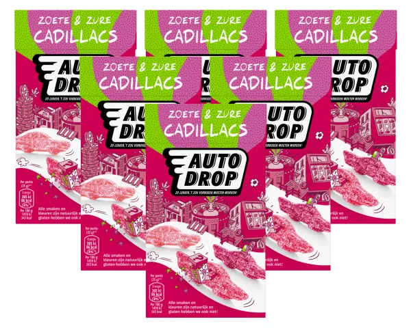 Autodrop Mixdoos Zoete & Zure Cadillacs (6x 270gr)