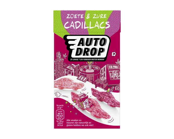 Autodrop Mixdoos Zoete & Zure Cadillacs (6x 270gr)