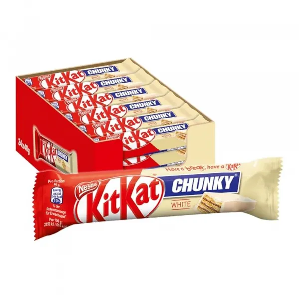 KitKat Chunky White Single (24 x 42gr)