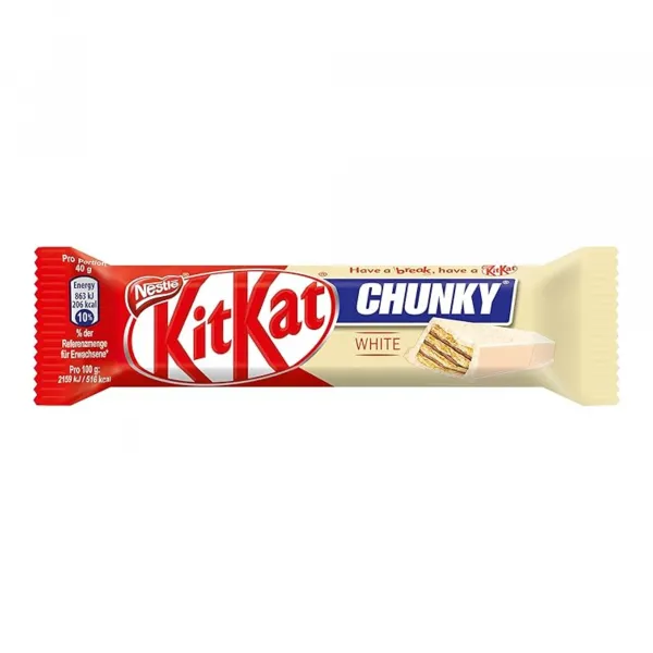 KitKat Chunky White Single (24 x 42gr)