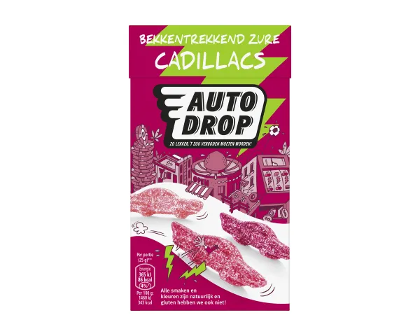 Autodrop Mixdoos Zure Cadillacs (6x 270gr)