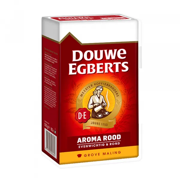 Douwe Egberts Aroma Rood Grove Maling (6x 500gr)