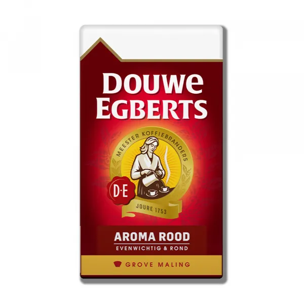 Douwe Egberts Aroma Rood Grove Maling (6x 500gr)