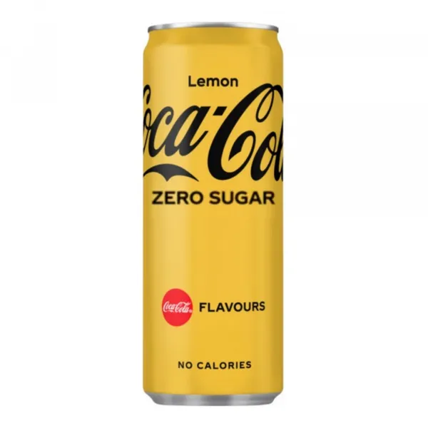 Coca-Cola Zero Lemon Blik (12x 250ml) - Afbeelding 2