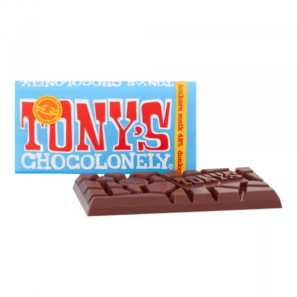 Tony’s Chocolonely Reep Donkere Melk 42% (15x 180gr)