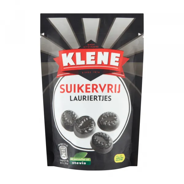 Klene Suikervrij Lauriertjes Zakje (12x 110gr)