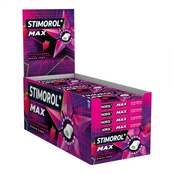 Stimorol Max Strawberry Lime (21x 20gr)