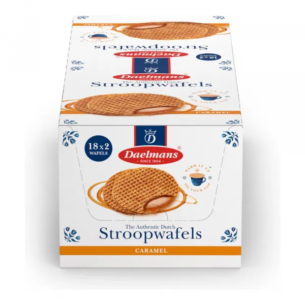 Daelmans Jumbo Stroopwafels (18x 2 stuks)