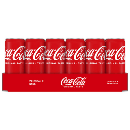 Coca-Cola Regular Blik (24x 33cl) Koop Je Voordelig Bij Groothandel ...