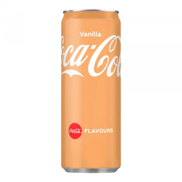 Coca-Cola Vanilla Blik (24x 33cl) - Afbeelding 2