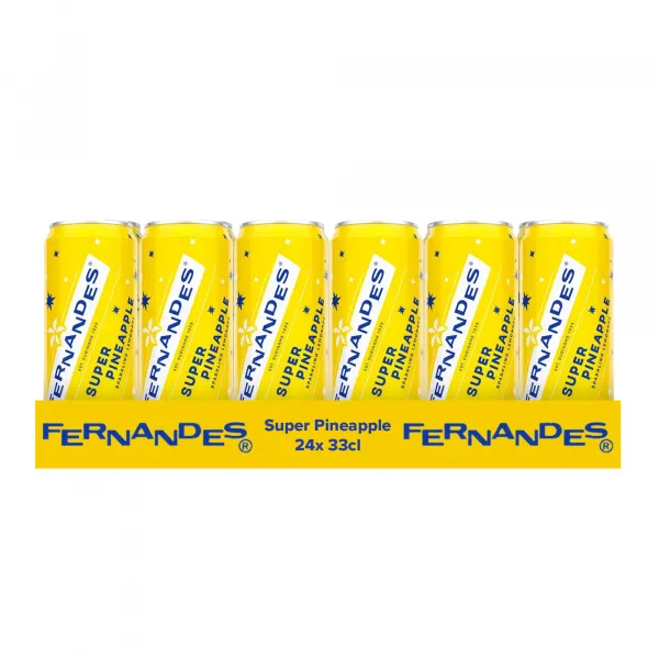 Fernandes super pineapple blik (24x 33cl)