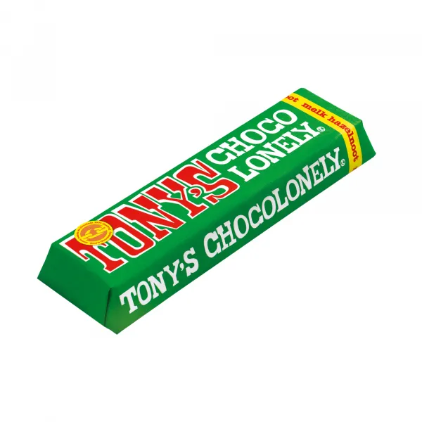 Tony’s Chocolonely Melkchocolade Hazelnoot (35x 47gr)