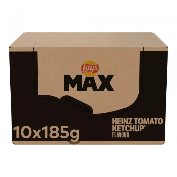 Lay’s MAX Heinz Tomato Ketchup (10x 185gr)