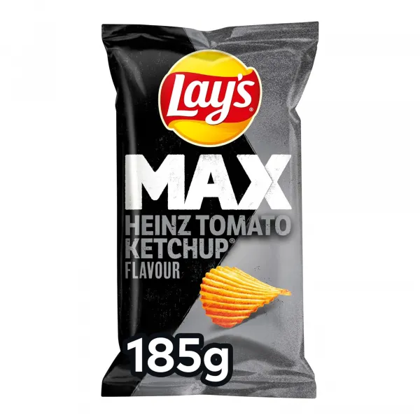 Lay’s MAX Heinz Tomato Ketchup (10x 185gr)