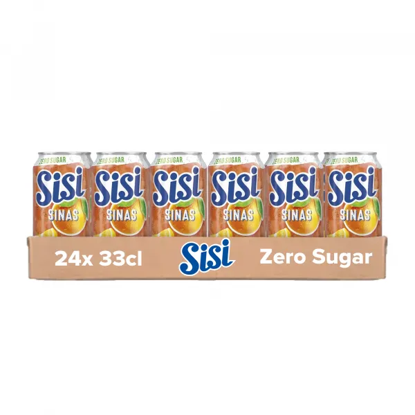 Sisi Sinas Zero Sugar Blik (24x 33cl)