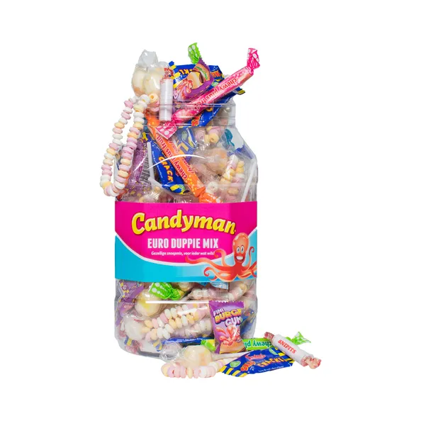 straffen opmerking verdrievoudigen Candyman Euro Duppie Mix (100 stuks) - Groothandel Compliment.nl