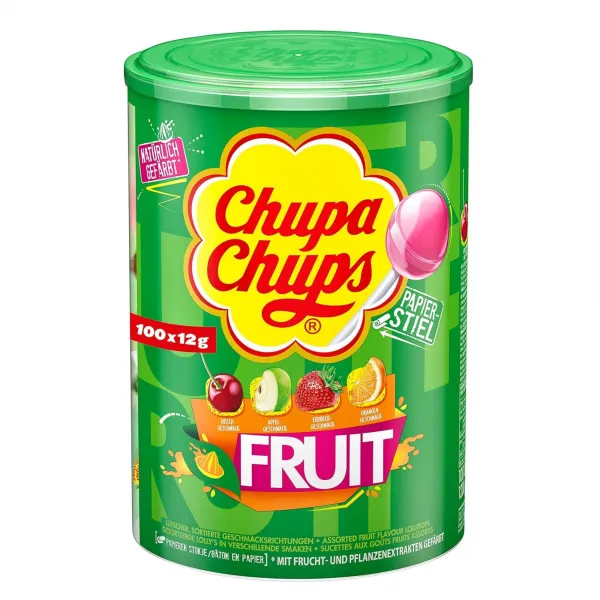 Chupa Chups Lollie Fruit (100 stuks)