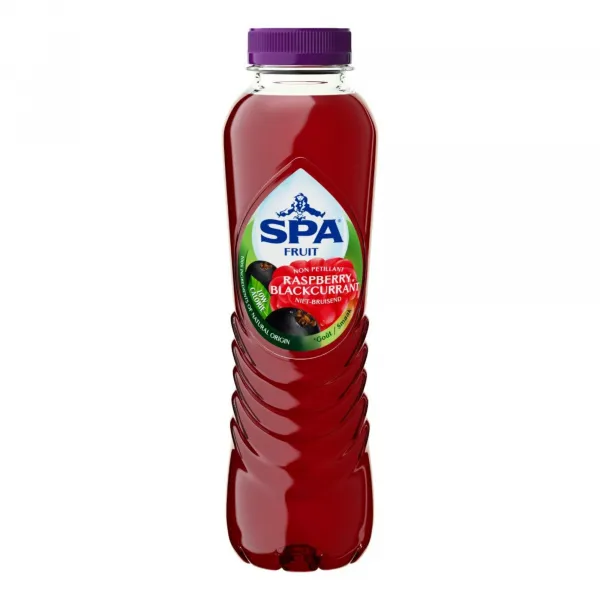 Spa Fruit Still Raspberry Blackcurrant (6x 400ml)