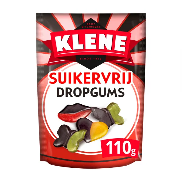 Klene Suikervrij Dropgums (12x110gr)