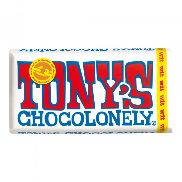 Tony’s Chocolonely Reep Witte Chocolade (15x 180gr)