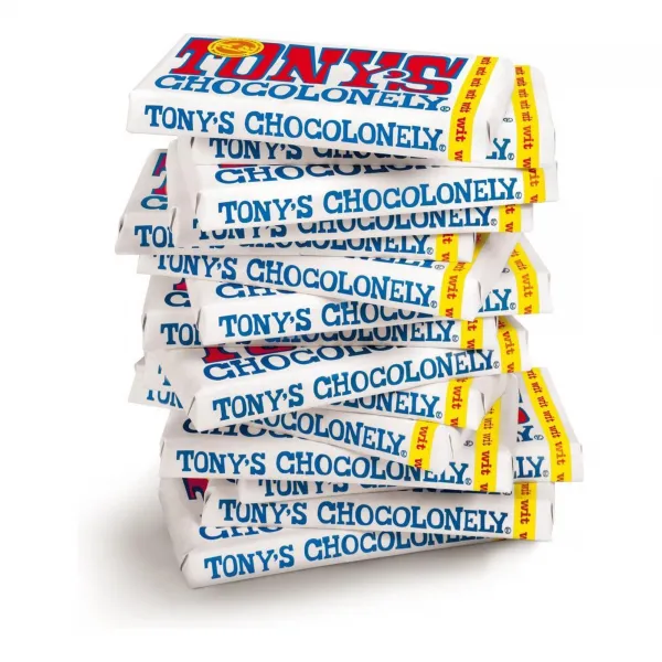 Tony’s Chocolonely Reep Witte Chocolade (15x 180gr)