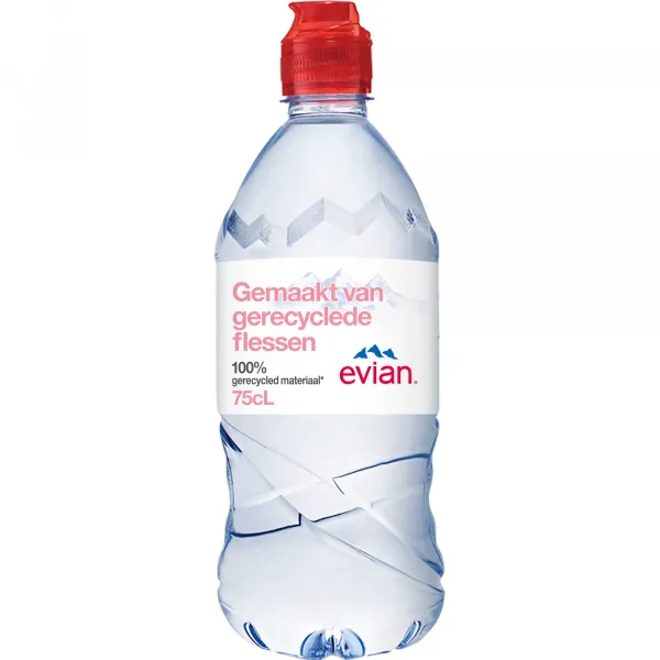 Evian Mineraalwater Pet (6x 75cl)