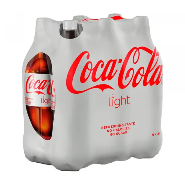 Coca-Cola Light Pet (6x 1.5 liter) - Afbeelding 2