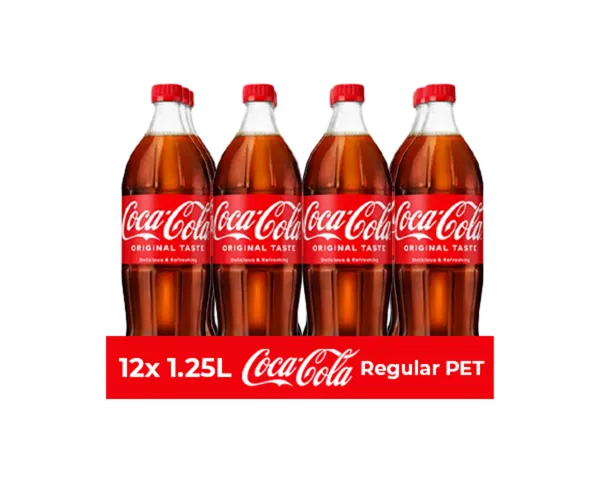 Coca-Cola Regular Pet (12x 1.25 liter)