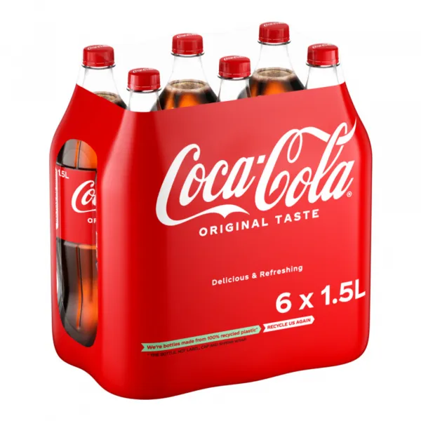 Coca-Cola Regular Pet (6x 1.5 liter)