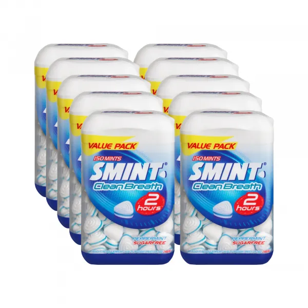 Smint Clean Breath Peppermint (10x 105gr)