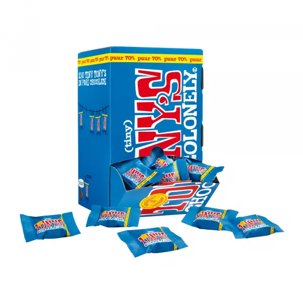 Tony’s Chocolonely Tiny Tony’s Pure Chocolaatjes (900 gr)