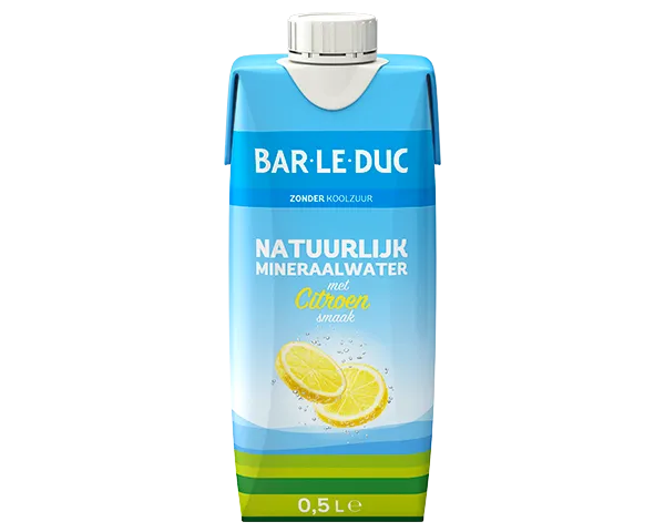 Bar Le Duc Mineral Water Lemon Pack (12x 50cl) - Wholesale Compliment.nl