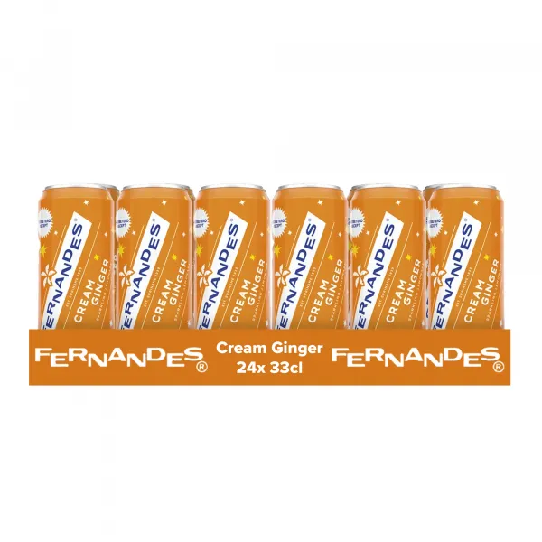 Fernandes Cream Ginger blik (24x 33cl)