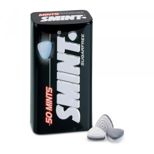 Smint XL Tin Blackmint (12x 50 stuks)