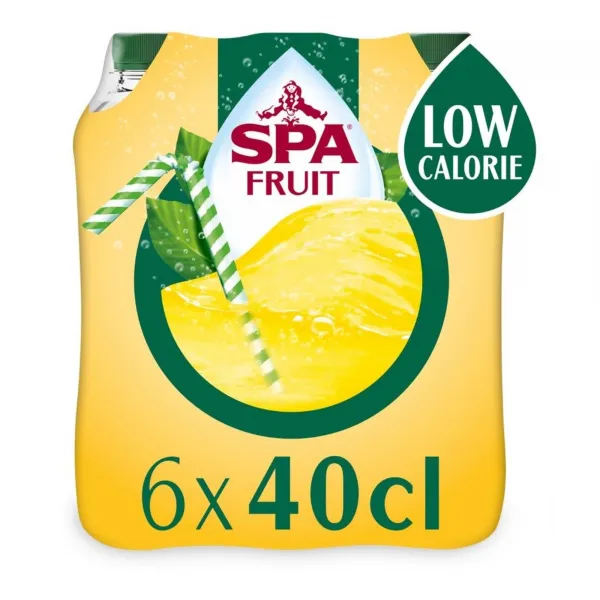 Spa Fruit Sparkling Citroen (6x 400ml)