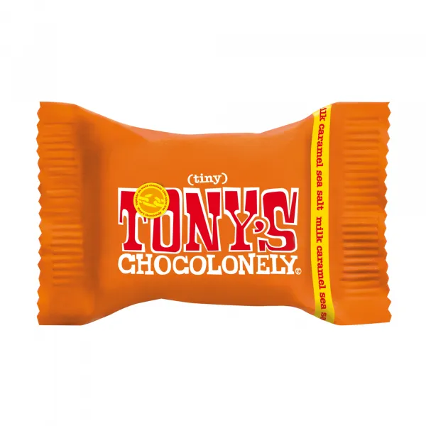 Tony’s Chocolonely Tiny Tony’s Karamel Zeezout (900 gr)