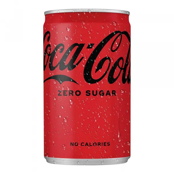 Coca-Cola Zero Blik Mini (24x 15cl) - Afbeelding 2