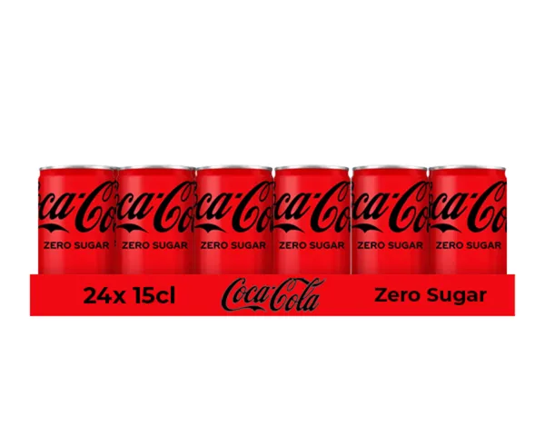 Coca-Cola Zero Blik Mini (24x 15cl)