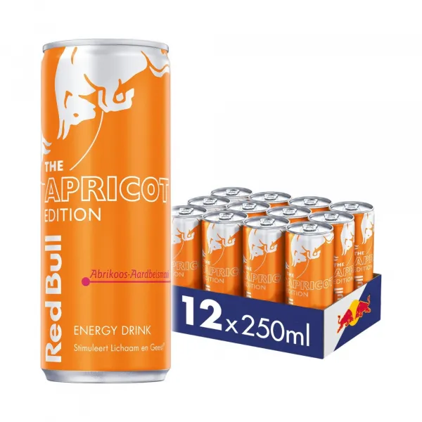 Red Bull Summer Abrikoos Aardbei (12x 25cl)