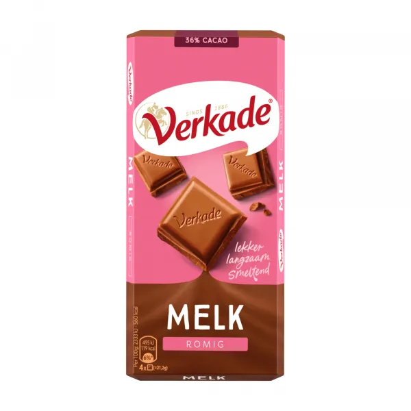 Verkade Tablet Melk (12x 111gr)