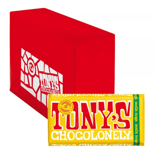 Tony’s Chocolonely Reep Melk Noga Liefde (15x 180gr)