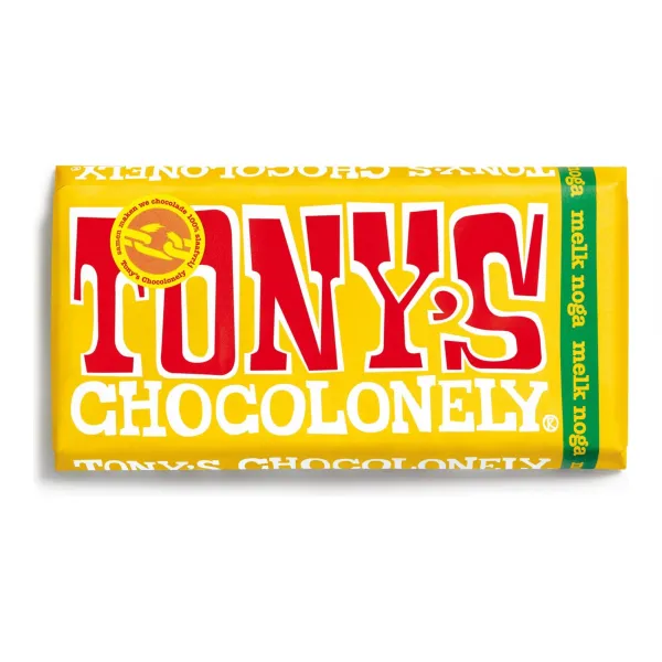 Tony’s Chocolonely Reep Melk Noga Liefde (15x 180gr)