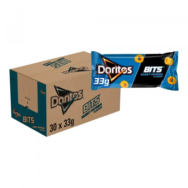 Doritos Bits Sweet Paprika Blauw (30x 33gr)