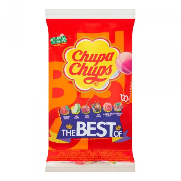 Chupa Chups Lollie The Best Of (120 stuks)