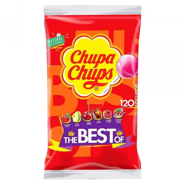 Chupa Chups Lollie The Best Of (120 stuks)